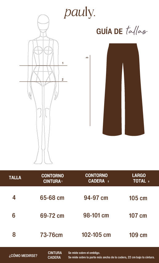 Guía de tallas