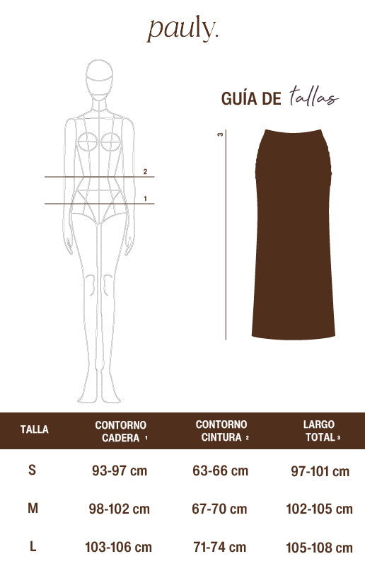 Guía de tallas