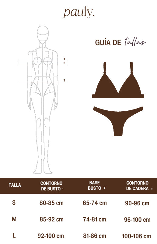 Guía de tallas