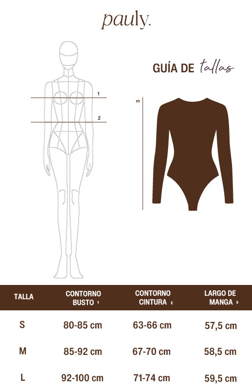 Guía de tallas