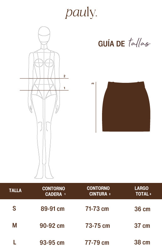 Guía de tallas