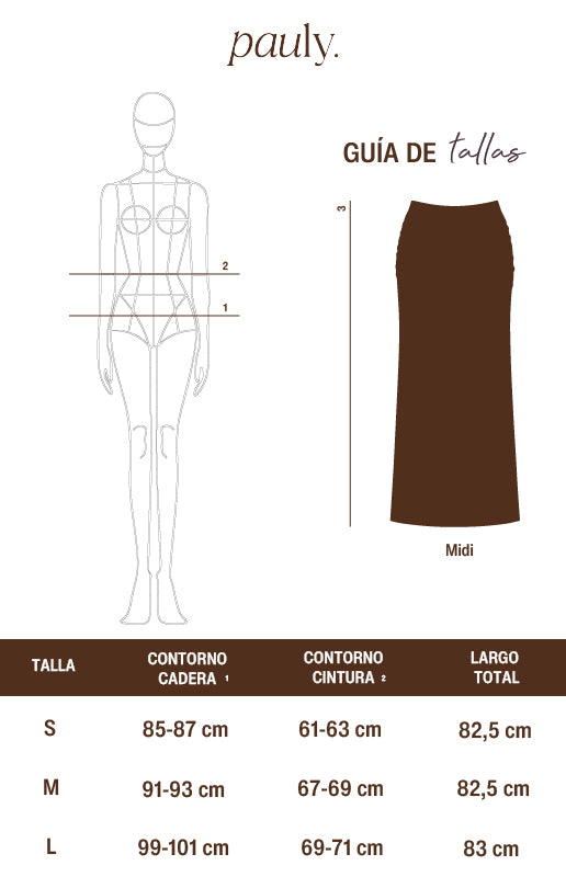 Guía de tallas
