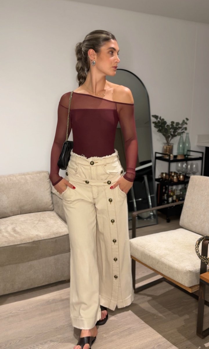 Body tull Kalea - Burgundy - Pauly