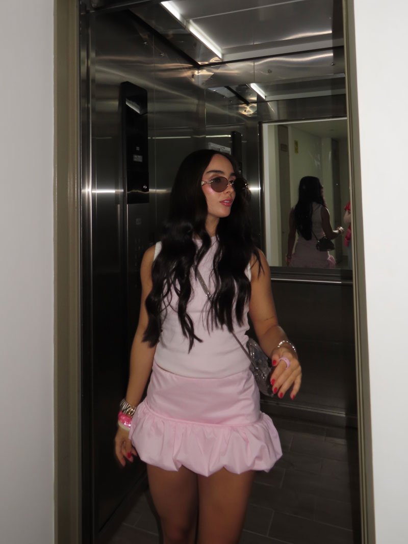 Falda waves - Blush - Pauly